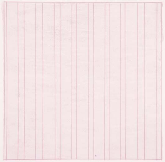 Agnes Martin, "Praise"